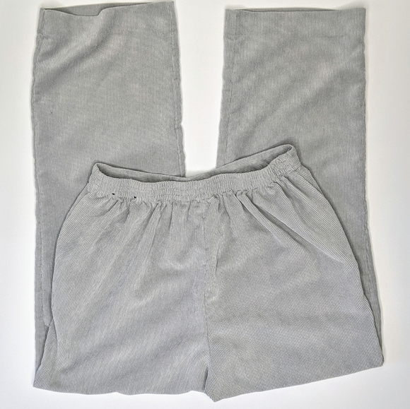 Alfred Dunner High Waisted Corduroy Straight Pants - Picture 3 of 5
